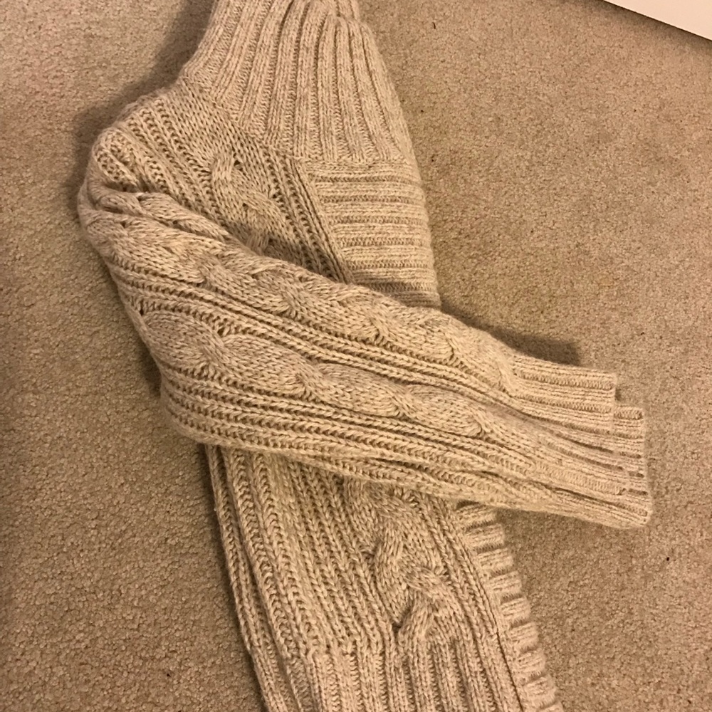 Tan A&F Sweater - Picture 3 of 4